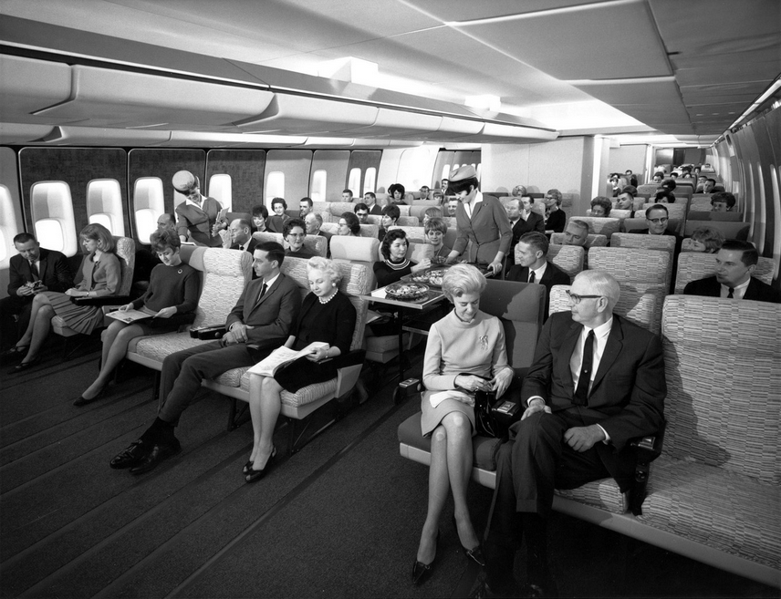 747 pan am economie fin annees 60 - Photo Boeing